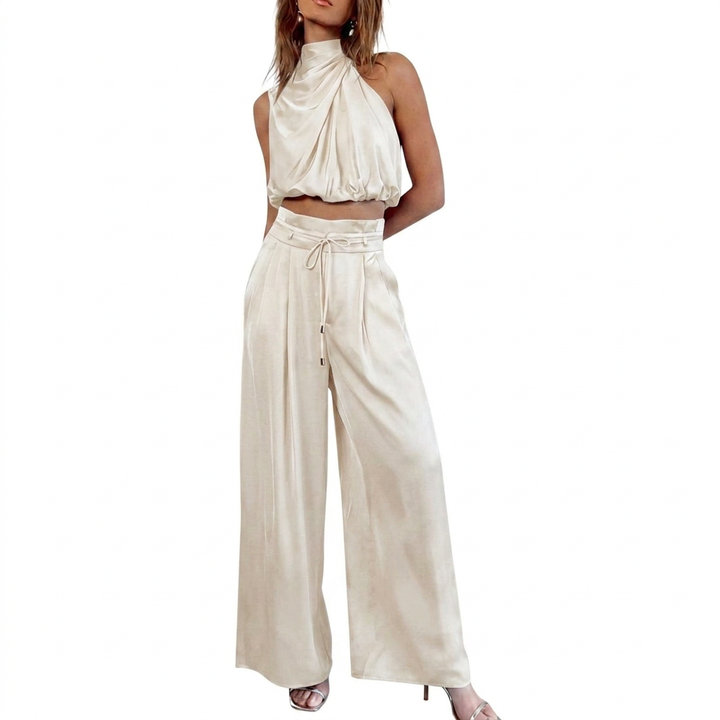 Dames Zomerset met Mouwloze Top en Wijde Broek