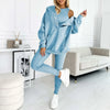3-delige Fleece Hoodie Set Dames