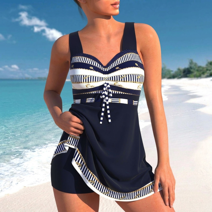 Tankini Badpak met Rokdetail