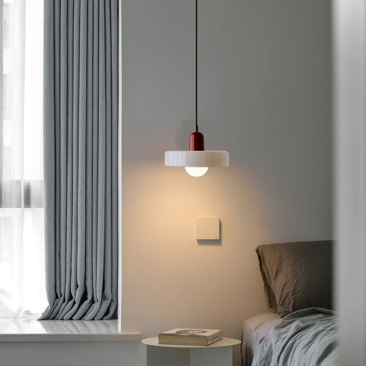 Moderne decoratieve hanglamp, gekleurde plafondhanglamp