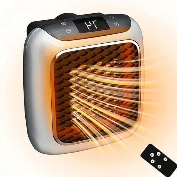 Stopcontactkachel 800W met thermostaat en 12 uur timer