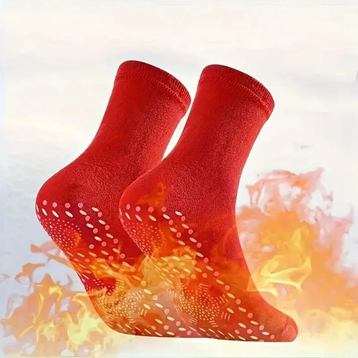 Thermosokken met toermalijn, vijf paar voor koud weer
