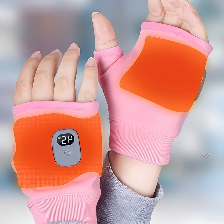 Vingerloze verwarmde handschoenen met 3 standen