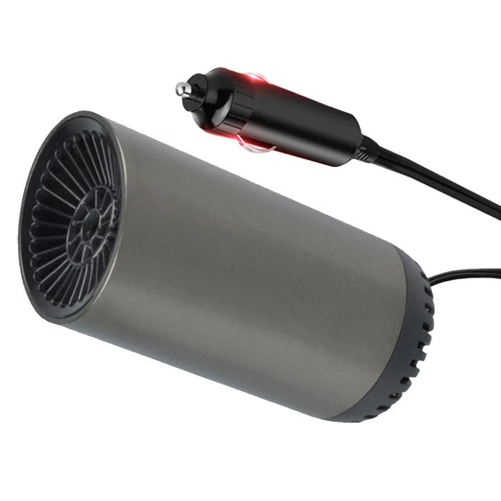 Compacte 12V autokachel en ontdooier met zuignappen