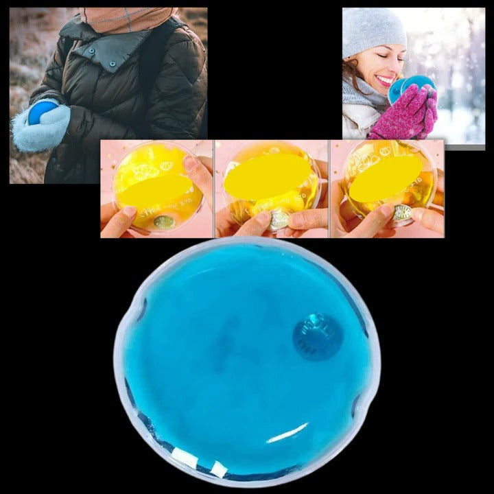 Herbruikbare handwarmer voor koude winterdagen