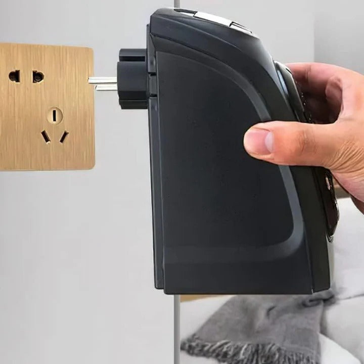 Stopcontactkachel met timer en thermostaat