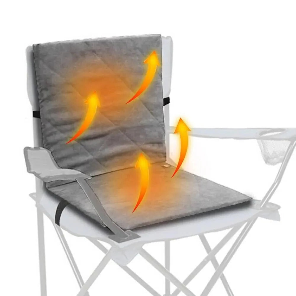 Draagbaar warmtekussen voor op je stoel, 3 standen