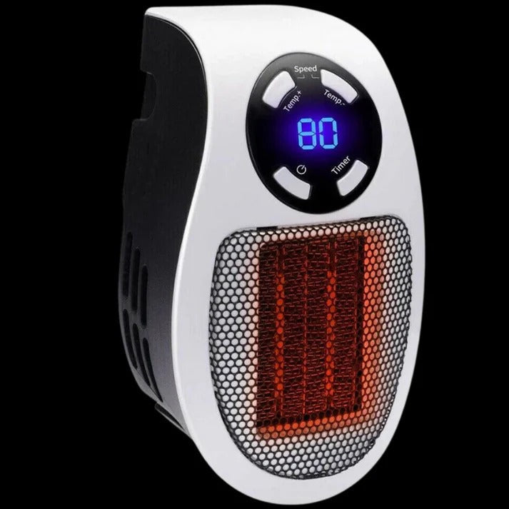 Mini stopcontactkachel met display, timer en draaistekker