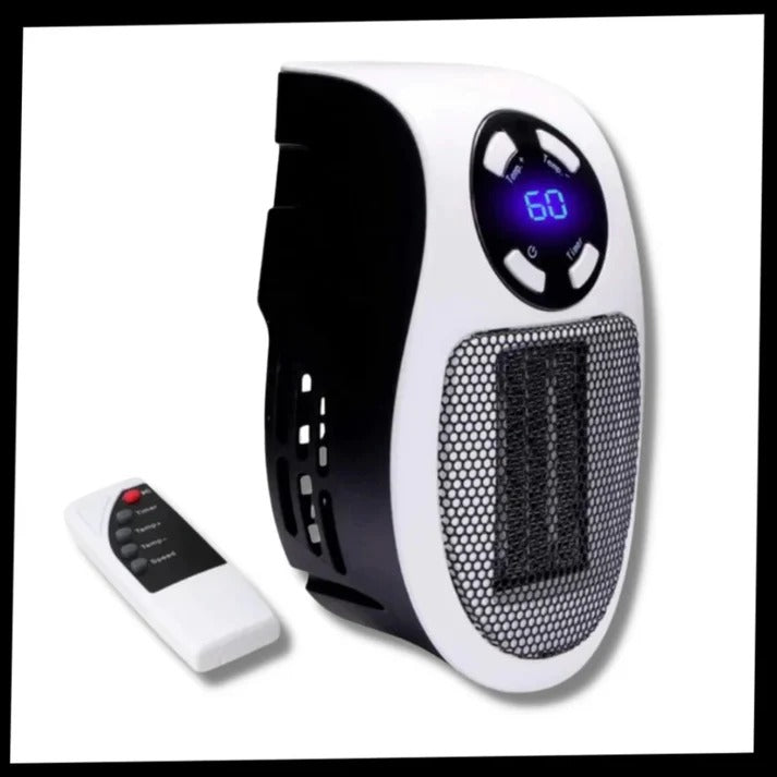 Mini stopcontactkachel met display, timer en draaistekker