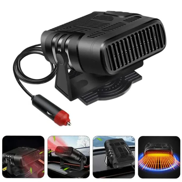Autokachel en koeler 12V met 360° draaibare voet