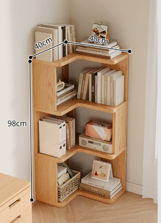 Hoekkast van Massief Hout – Compact en Praktisch