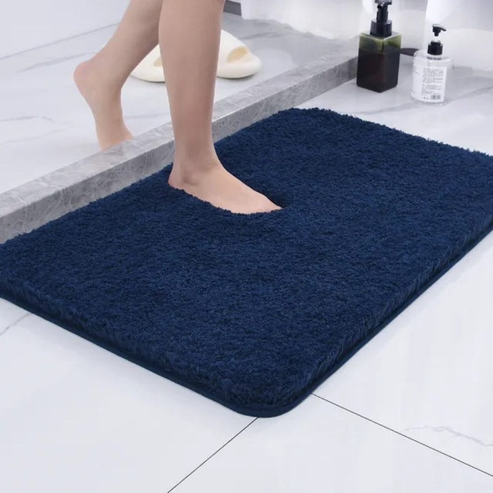 Superzachte badmat met antislip onderkant