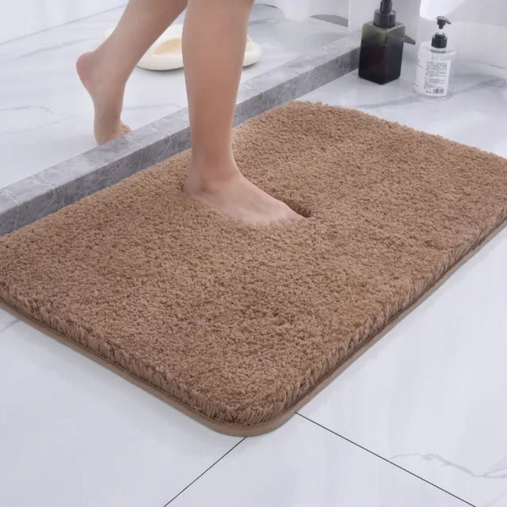 Superzachte badmat met antislip onderkant