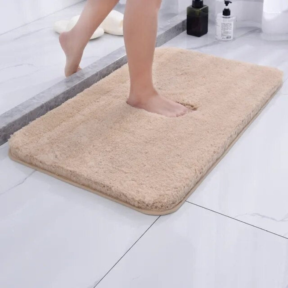 Superzachte badmat met antislip onderkant