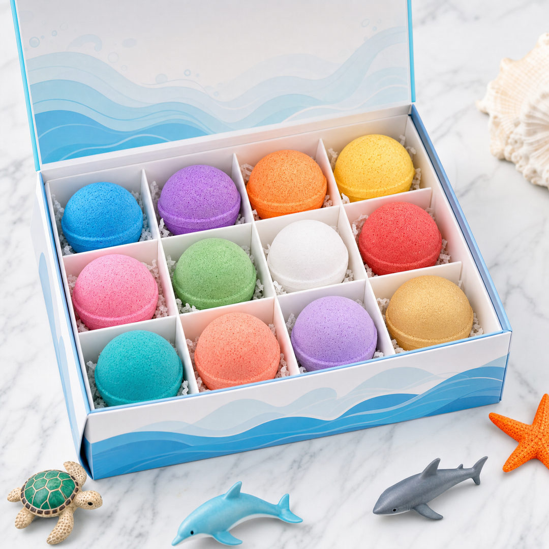 OceanPop - 6 Bruisballen met Verrassingsspeeltje voor Kinderen