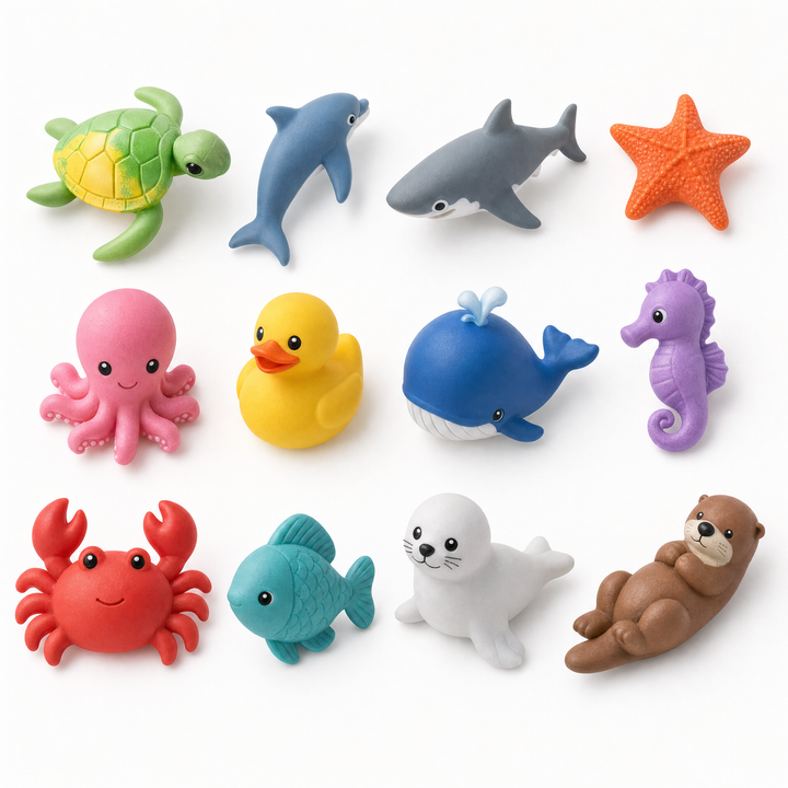 OceanPop - 6 Bruisballen met Verrassingsspeeltje voor Kinderen
