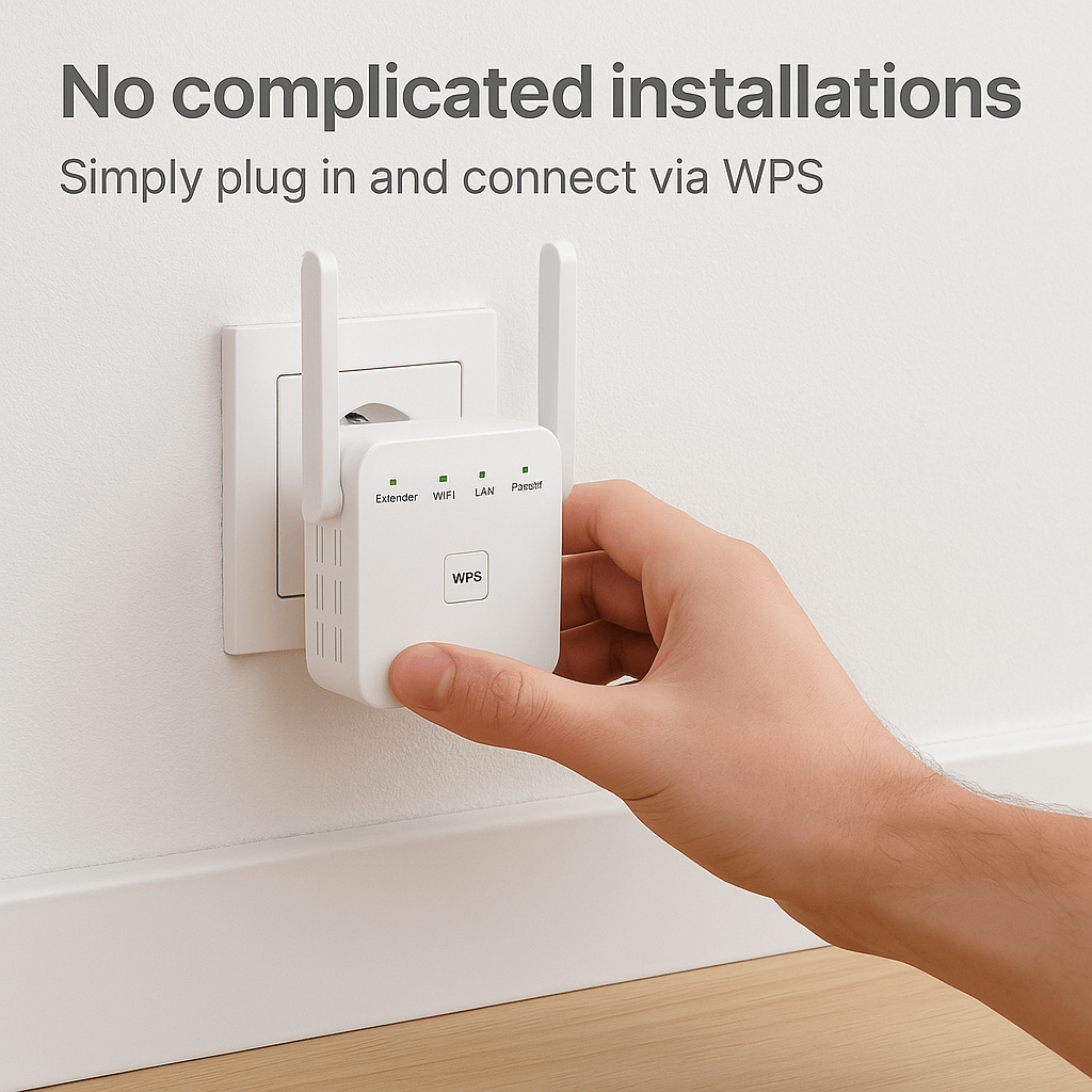 Wifi-versterker voor thuis, dual-band signaalversterker
