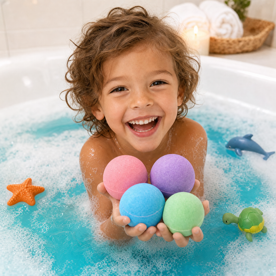 OceanPop - 6 Bruisballen met Verrassingsspeeltje voor Kinderen