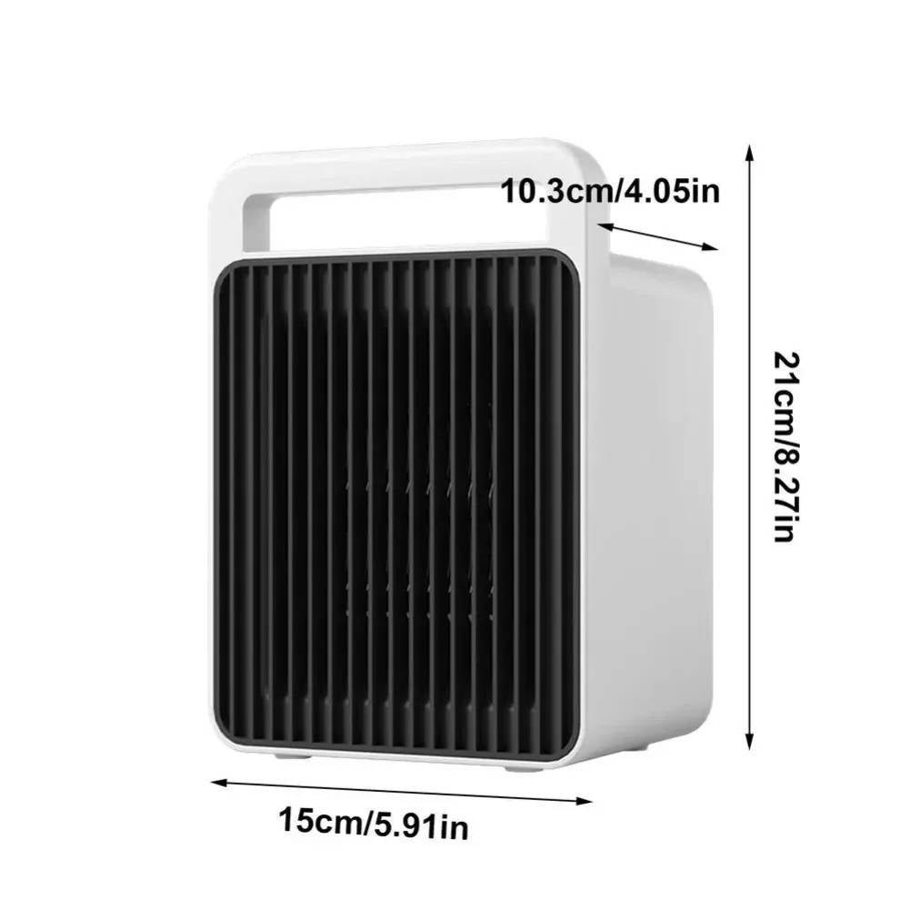 Kleine kachel 600 W, warm in 3 seconden, met handgreep