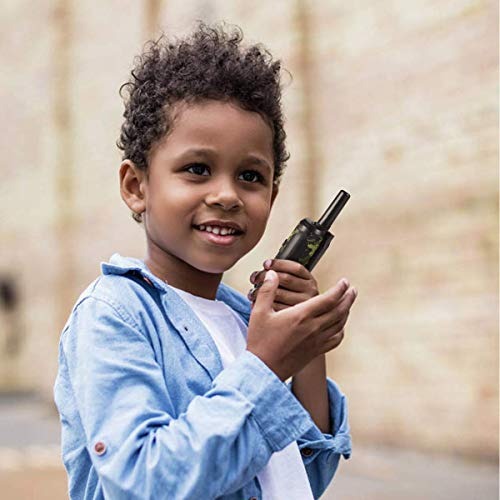 Walkietalkie voor kinderen | 22 kanalen | 5 km bereik | Groen camouflage