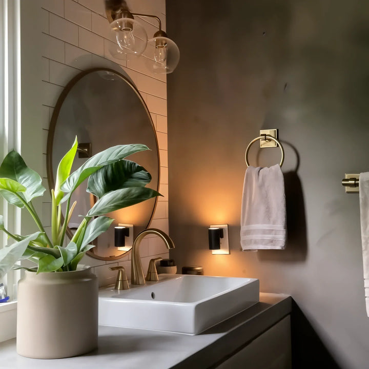 Bauhaus-design nachtlamp - dimbaar LED-licht