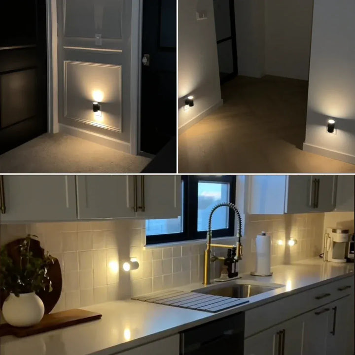 Bauhaus-design nachtlamp - dimbaar LED-licht
