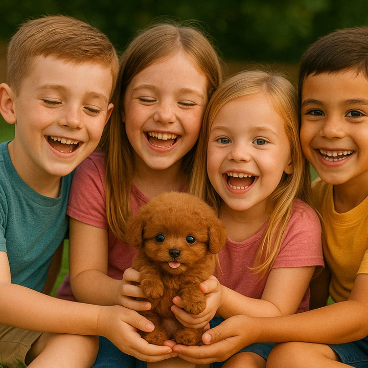 Interactief puppyspeelgoed met reactie op stem en aanraking