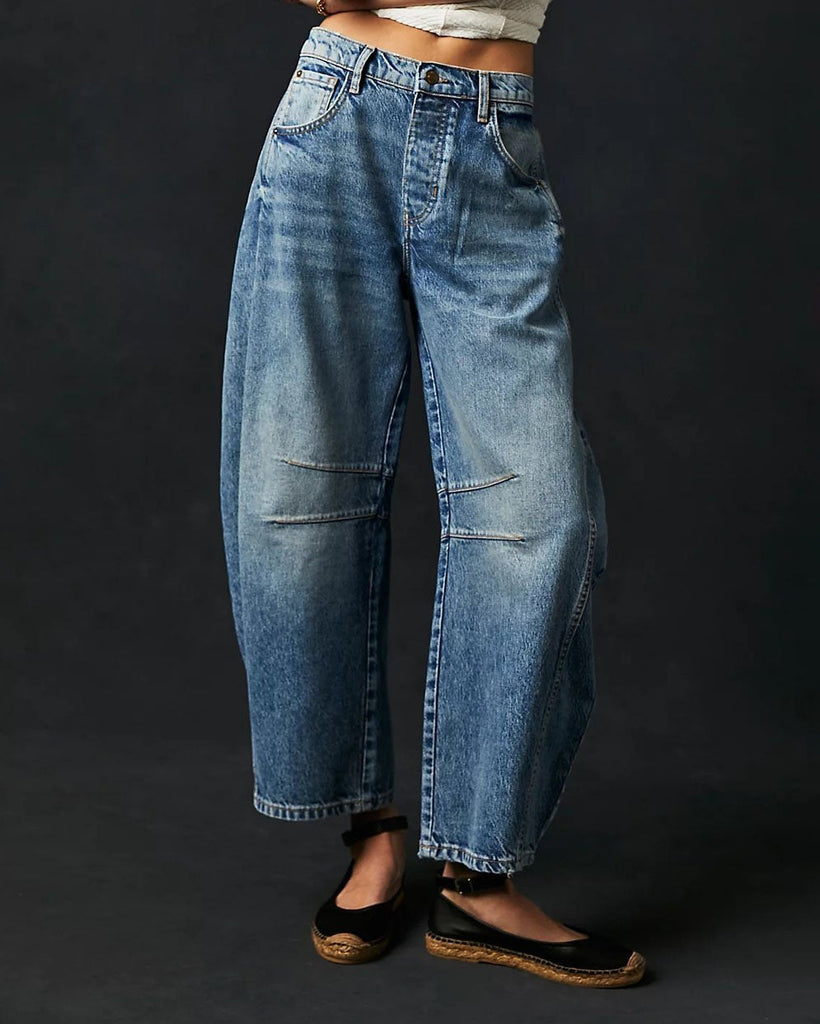 Barrel-jeans voor dames – Maribel herfsteditie