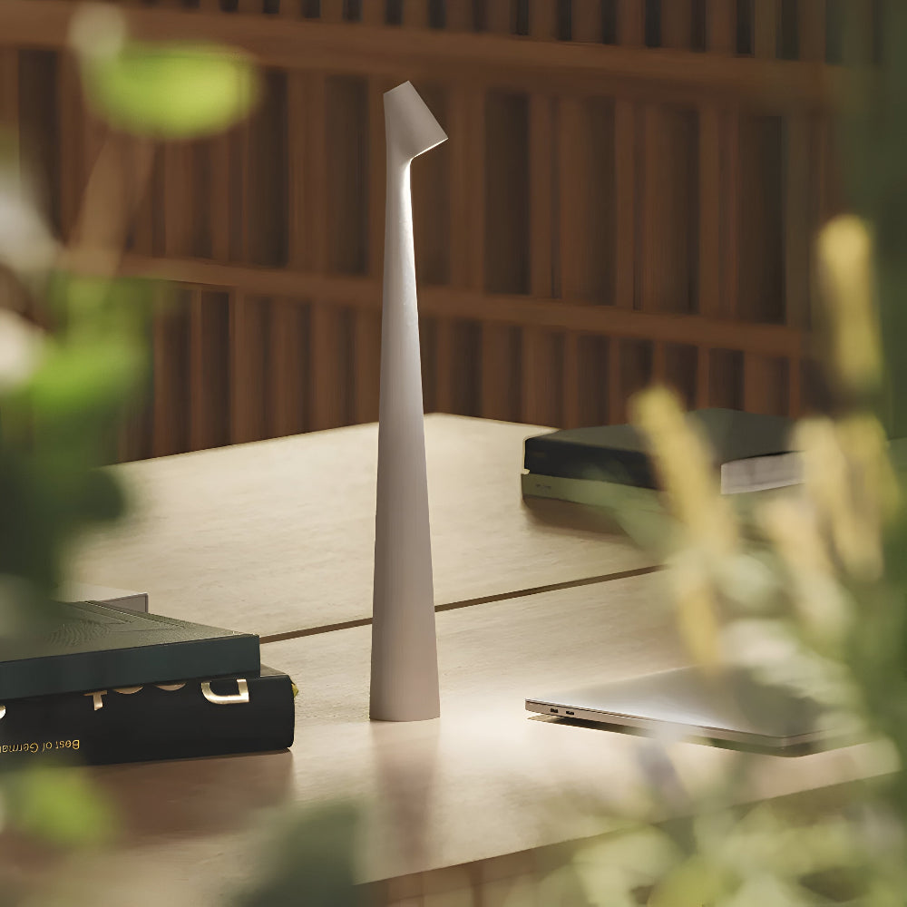Draadloze LED Tafellamp | Lamp voor Woonkamer en Bureau | Moderne Tafellamp op Batterij | VivaLume
