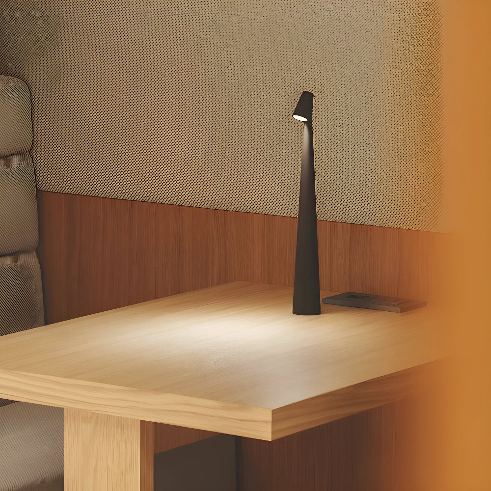 Draadloze LED Tafellamp | Lamp voor Woonkamer en Bureau | Moderne Tafellamp op Batterij | VivaLume