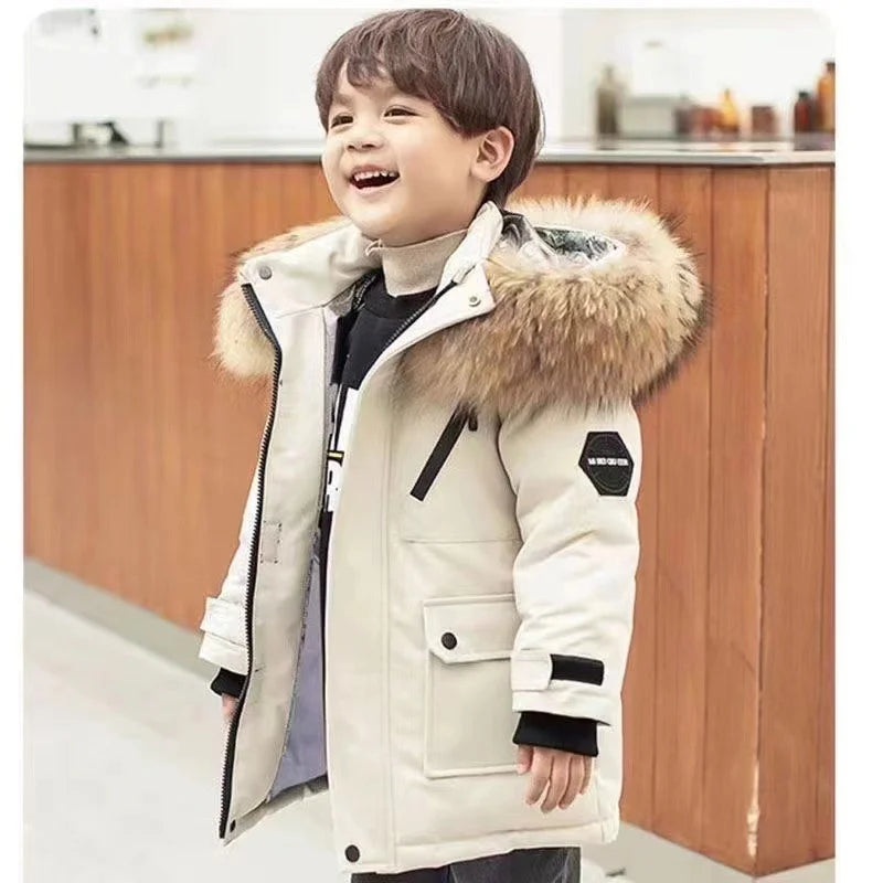 Winterjas voor Kinderen - Waterdicht en Warm | Slim Fit Design
