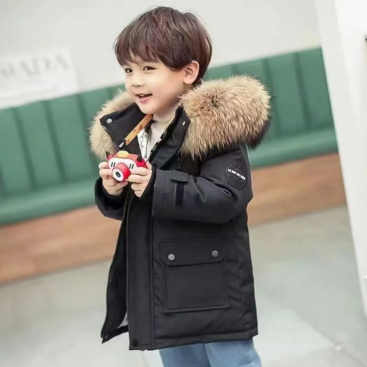 Winterjas voor Kinderen - Waterdicht en Warm | Slim Fit Design