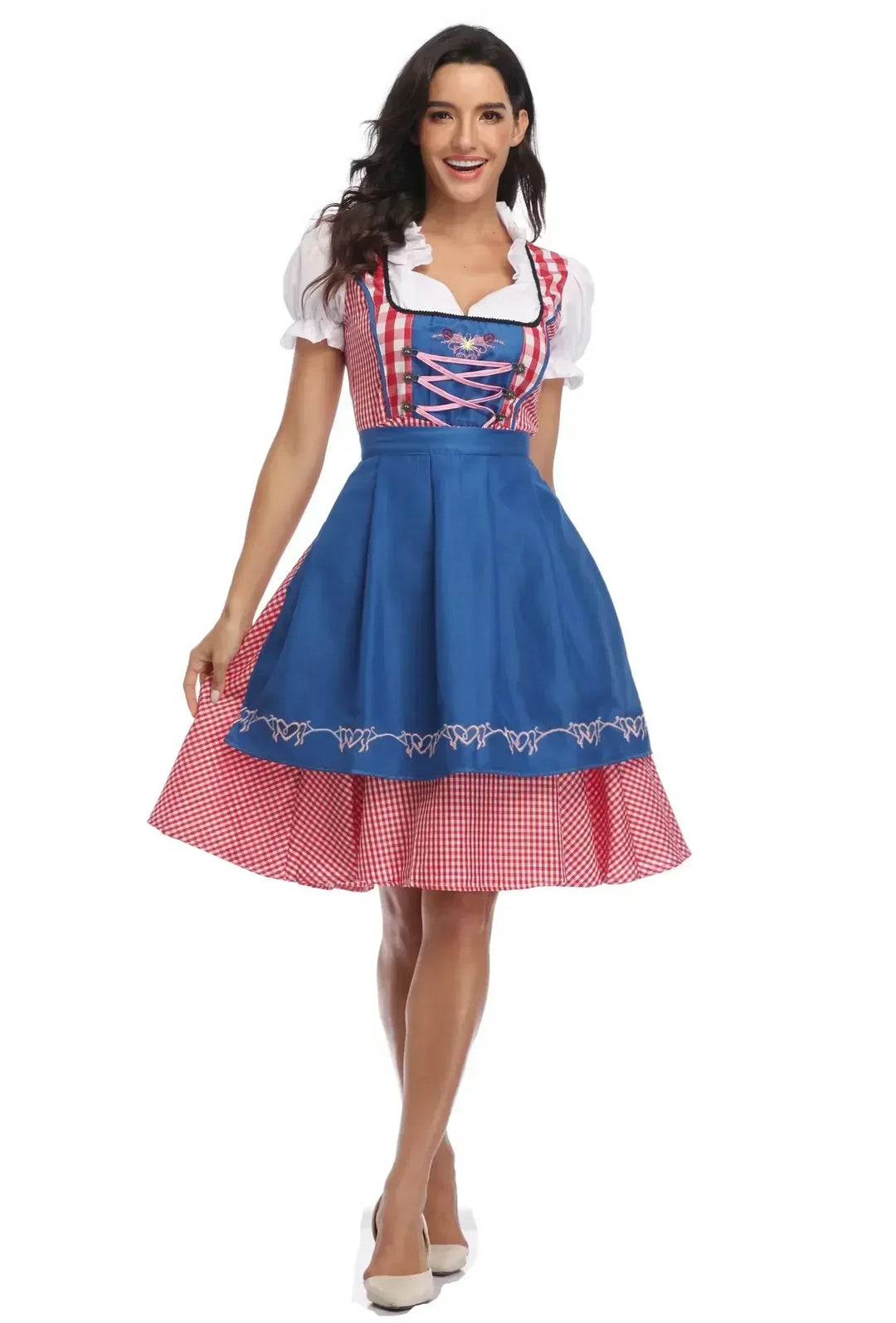 Klassieke dirndljurk-set voor dames voor het Oktoberfest - Traditional Polyester