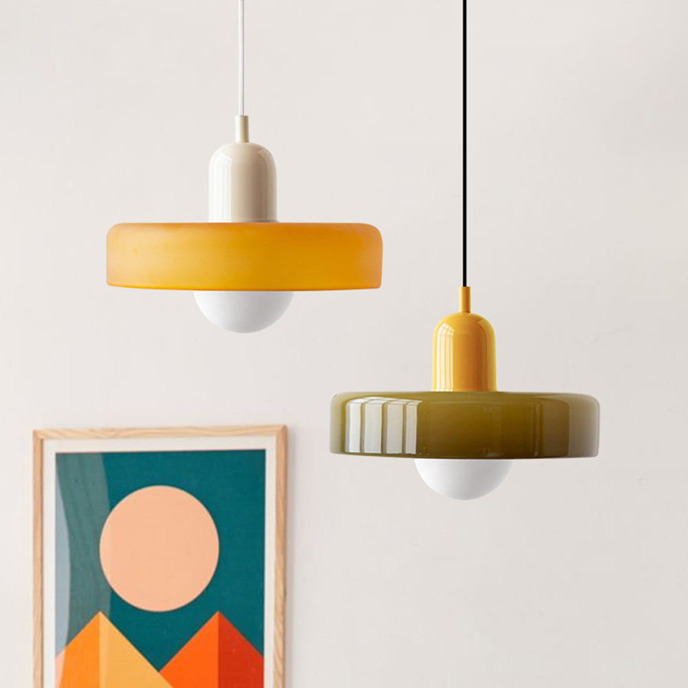 Kleurrijke hanglamp | Bauhaus-stijl | Artistiek design