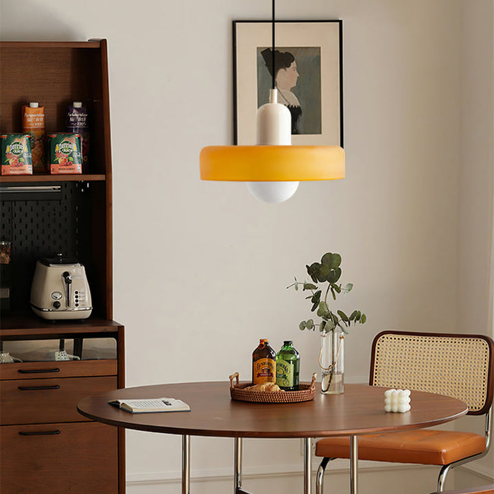 Kleurrijke hanglamp | Bauhaus-stijl | Artistiek design