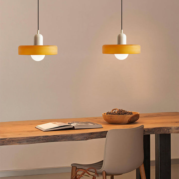 Kleurrijke hanglamp | Bauhaus-stijl | Artistiek design