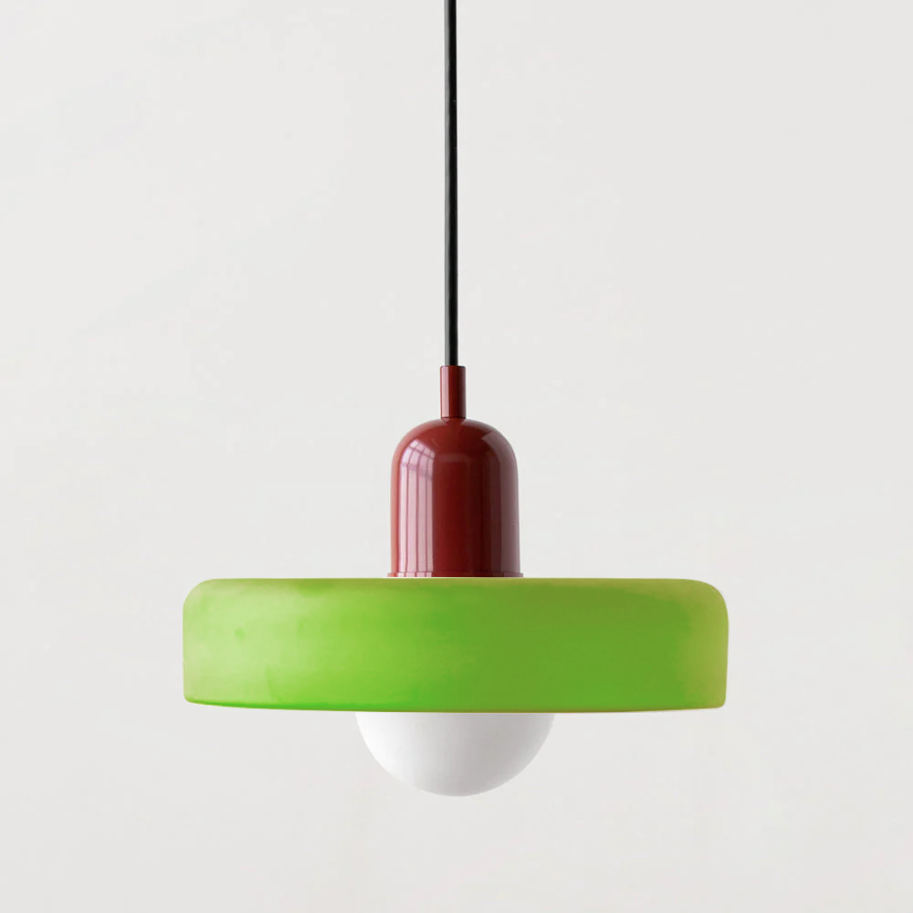 Kleurrijke hanglamp | Bauhaus-stijl | Artistiek design