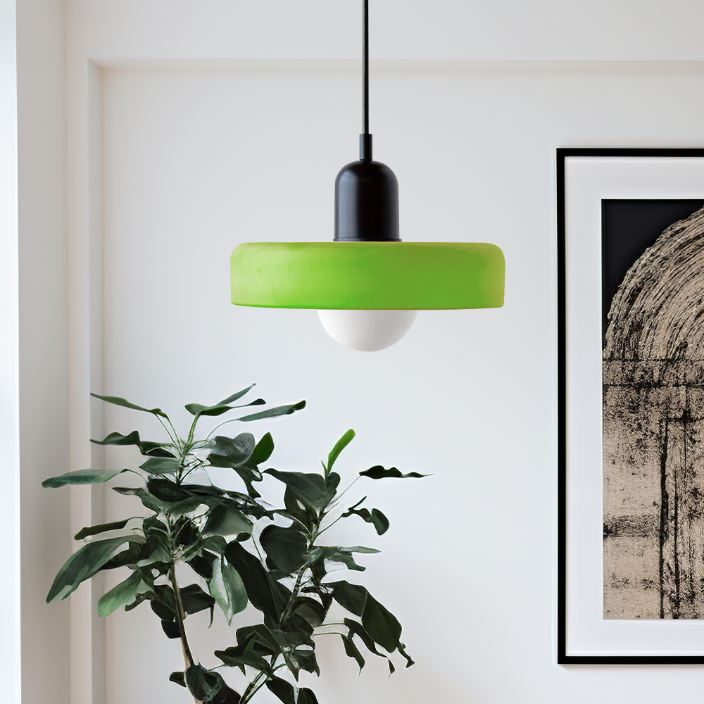Kleurrijke hanglamp | Bauhaus-stijl | Artistiek design