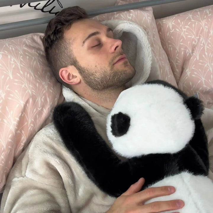Zachte pluchen knuffel van 45 cm tegen stress met lange knuffelarmen