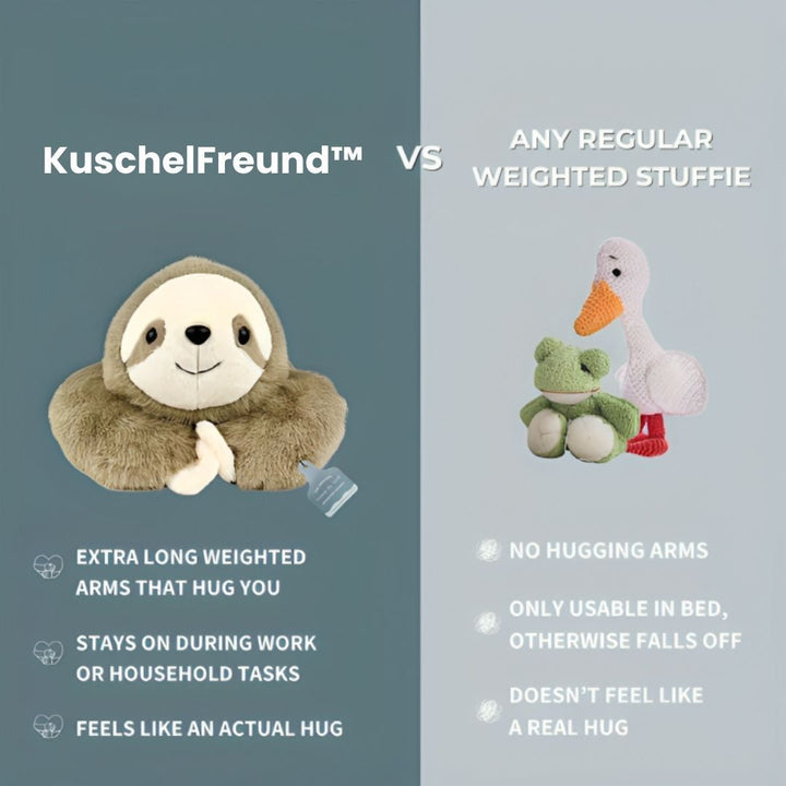 Zachte pluchen knuffel van 45 cm tegen stress met lange knuffelarmen