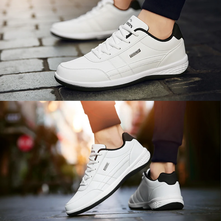 Sneakers Heren - Leer en orthopedisch - Renzo
