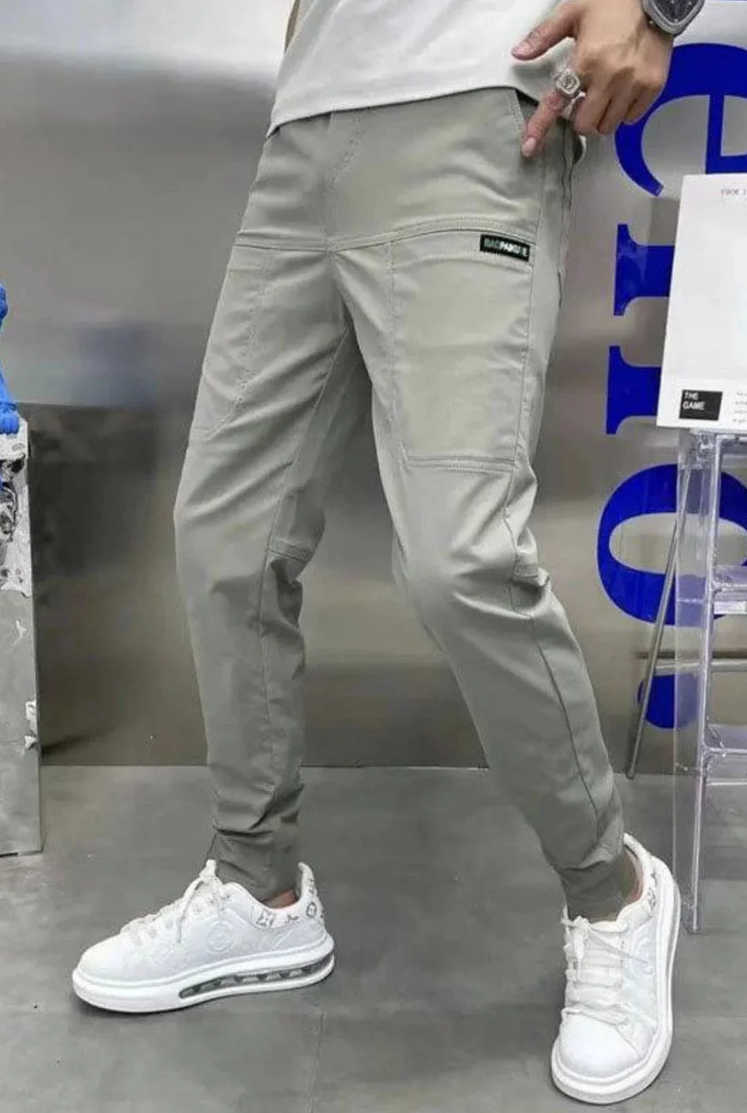 Elastische Cargo Broek