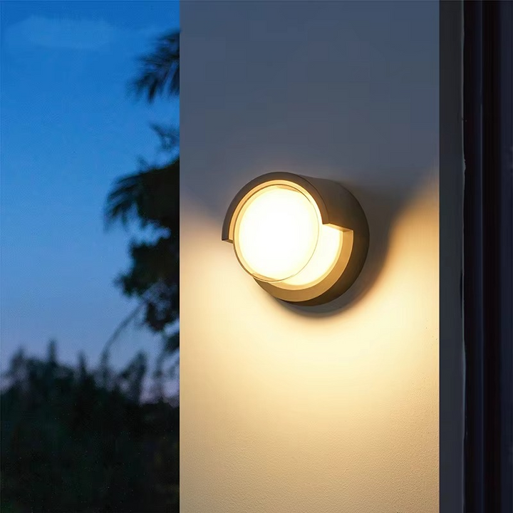 LED-buitenwandlamp met bewegingssensor, buitenverlichting