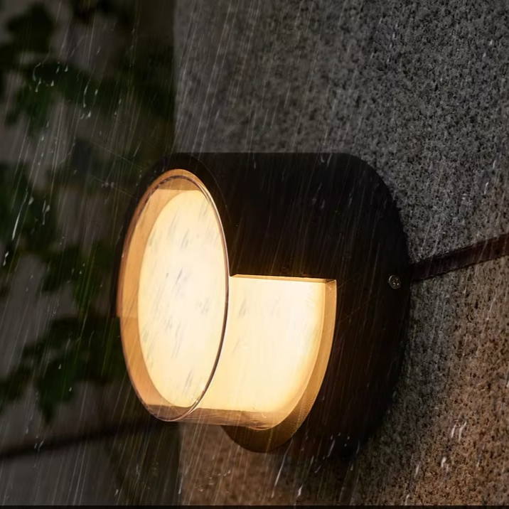 LED-buitenwandlamp met bewegingssensor, buitenverlichting