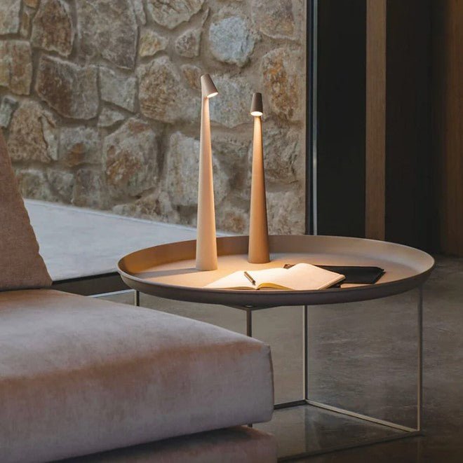 Oplaadbare LED Tafellamp – Draadloos, Dimbaar, Moderne Verlichting