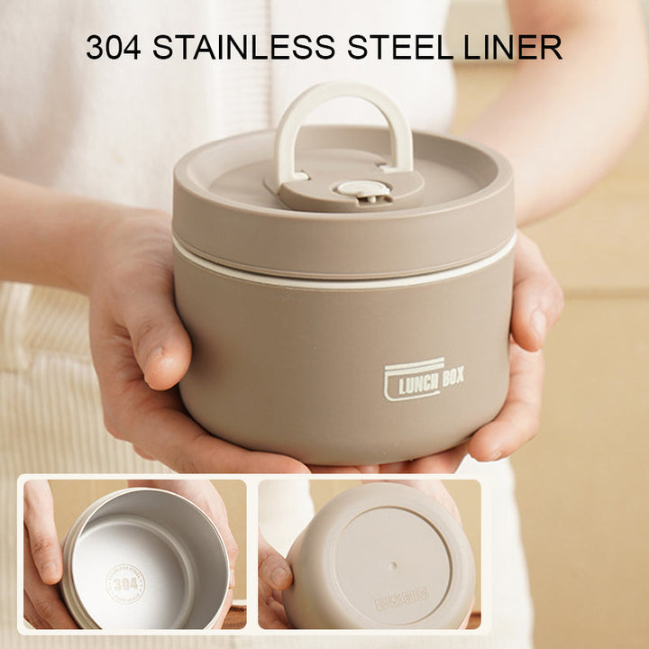 Geïsoleerde Lunchbox met Meerdere Lagen met GRATIS Draagtas - ThermoBox