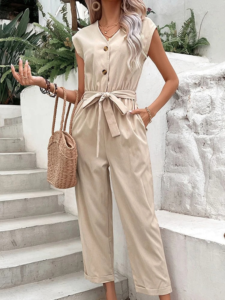 Francesca – Stijlvolle Zomer Jumpsuit Voor Dames