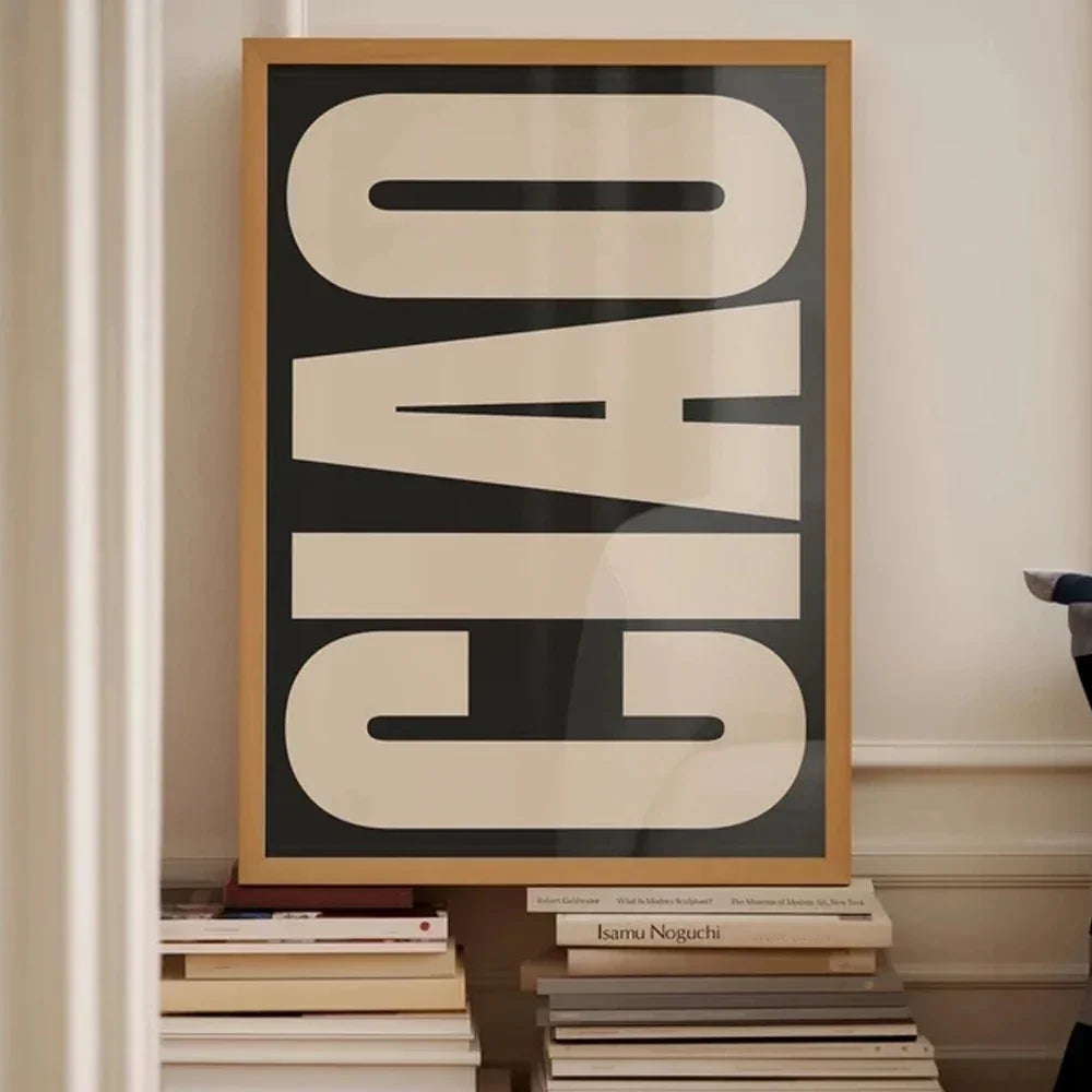 Elegante Ciao wanddecoratie