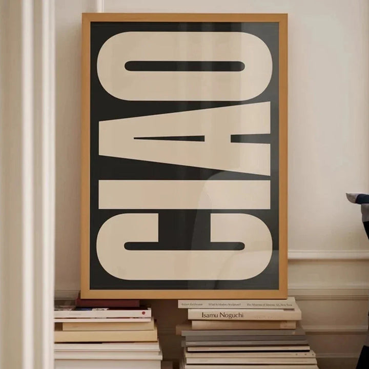 Elegante Ciao wanddecoratie