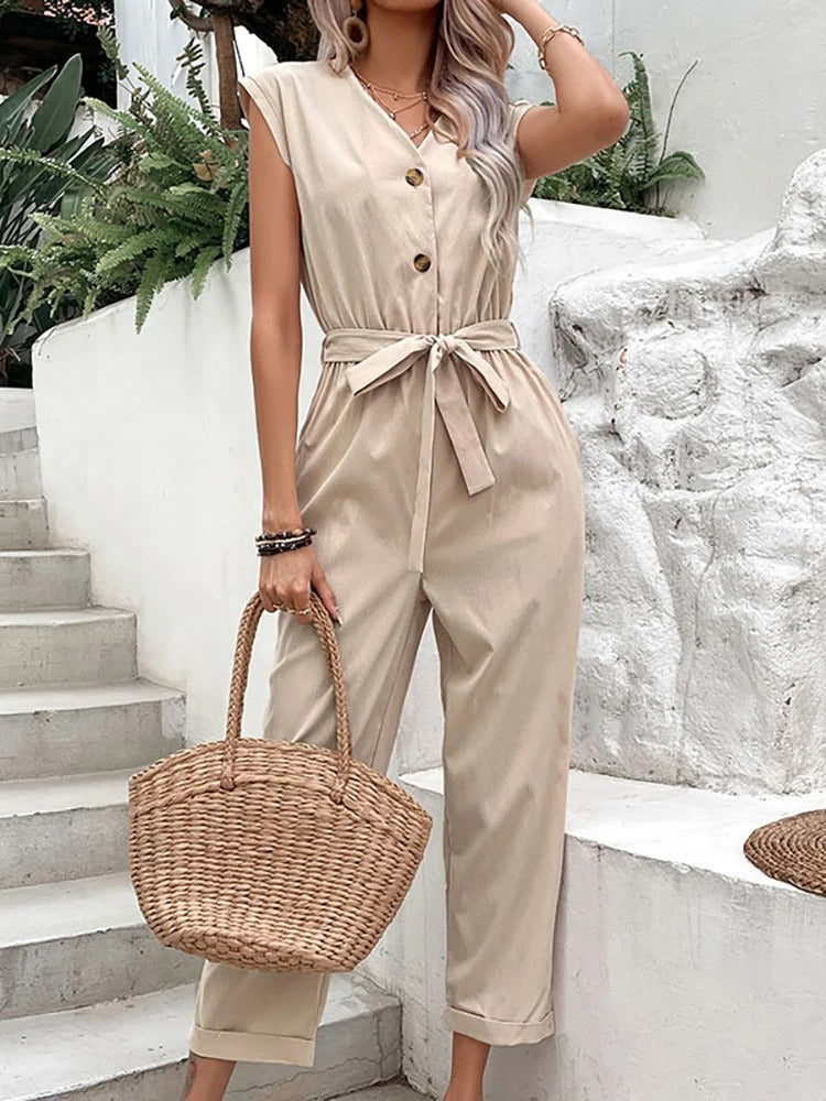 Francesca – Stijlvolle Zomer Jumpsuit Voor Dames